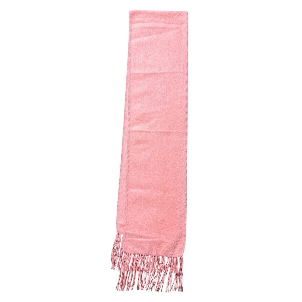 NWT 100% Alpaca Fur Scarf Made by Camargo From Peru Peruvian Soft PINK - Picture 8 of 10